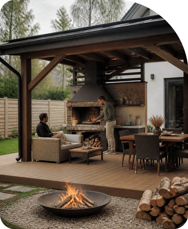 Мангальная зона под ключ в Тольятти от 186156 р. | РадиДОМА-Тля